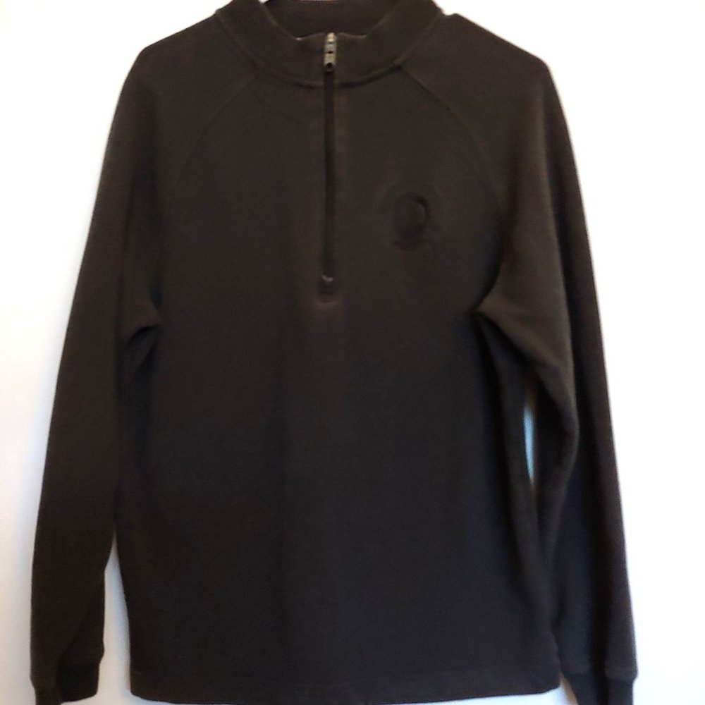 Public Rec Mens Half Zip Long Sleeve Jacket Charcoal Medium